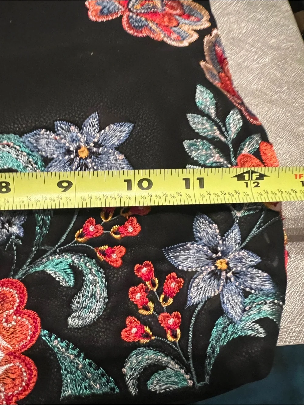 DESIGUAL Batohy Bols Odissey Nanaimo Vegan Leather Backpack embroidered floral